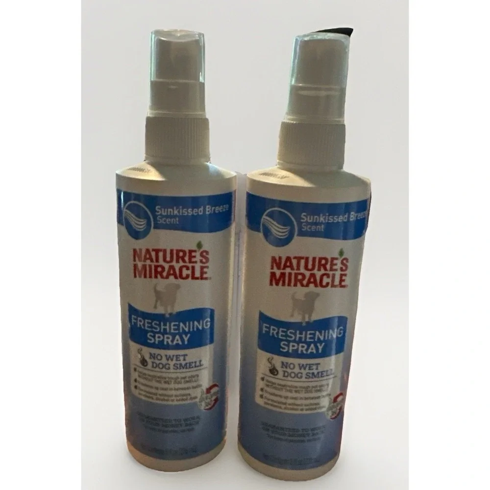 Natures Miracle Dog Freshening Spray Sun-kissed Breeze Scent 3-bottles